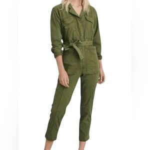 NWT Alex Mill Expeditionary Cotton Washed Jumpsuit, Size S